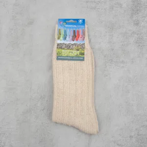 Donegal Socks in traditional Wool - 301 Natural