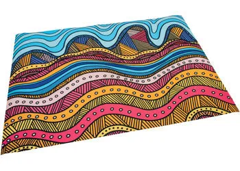 Dreamtime Country Sacred Lands Indoor Floor Mat