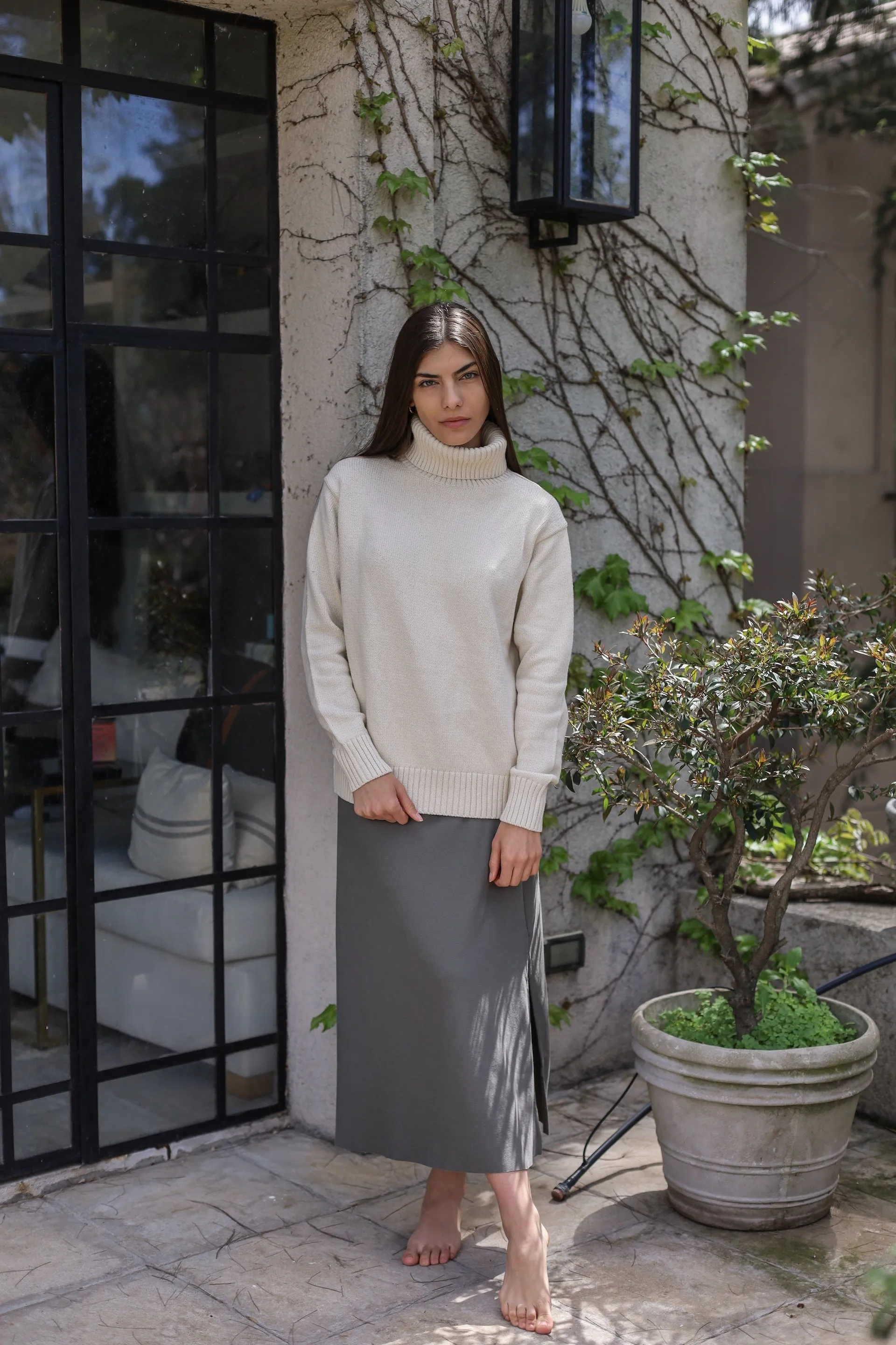 Elizabeth Cotton Turtleneck Sweater