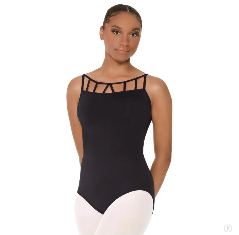 Eurotard Womens Lattice Front Leotard