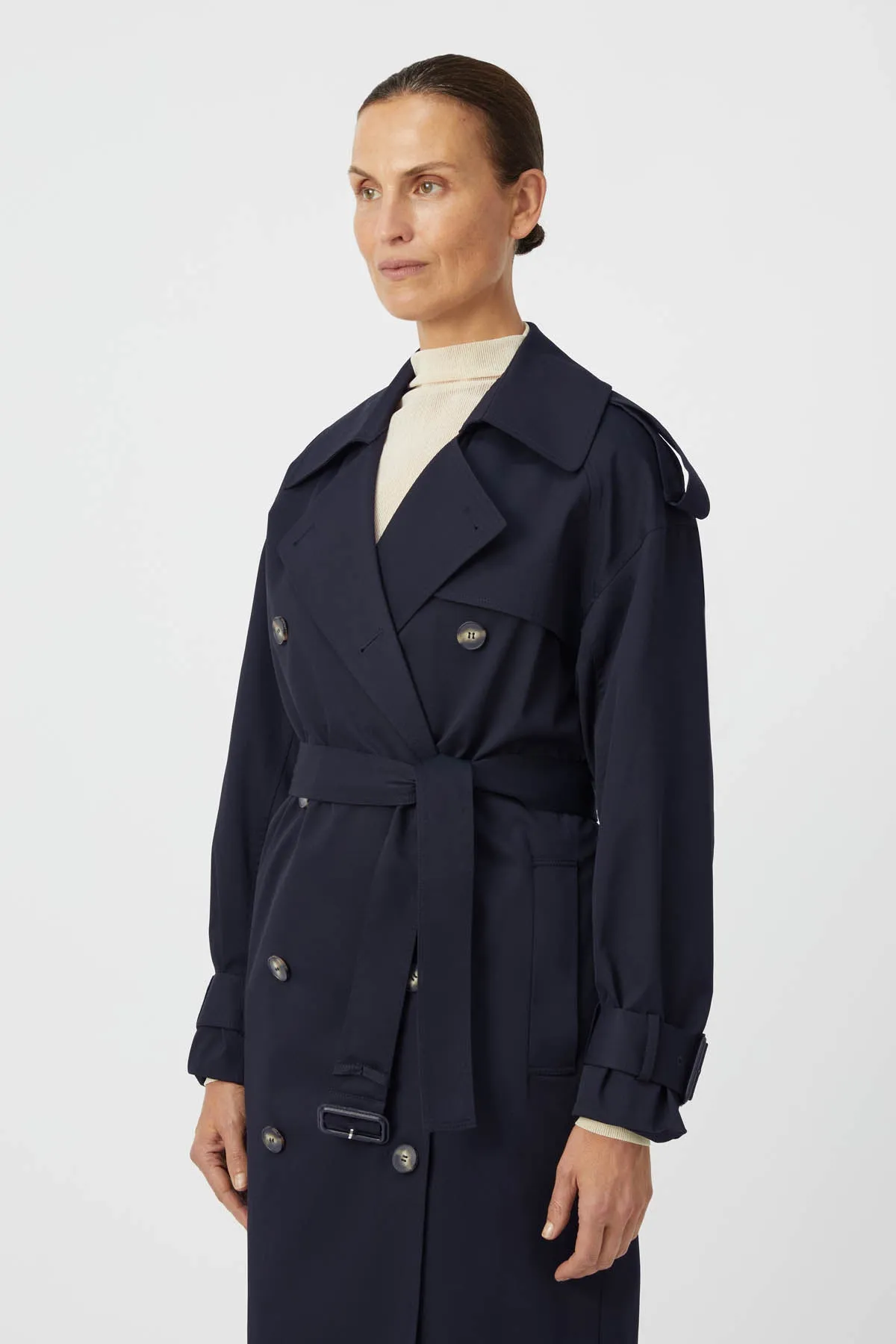 Evans Classic Trench Coat