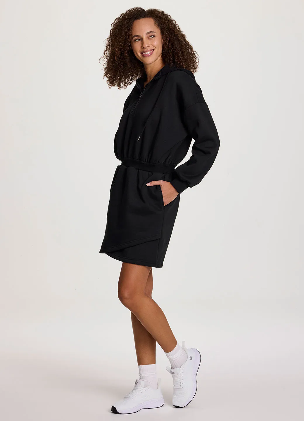 Everyday Fleece Hoodie Dress