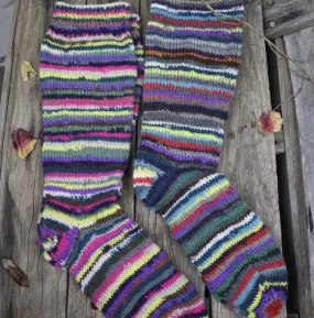 Fair Trade Ethical Adult Striped Socks