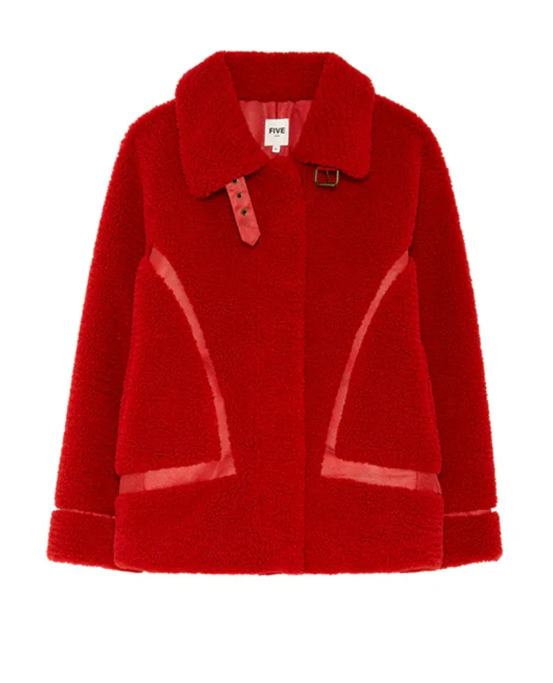 Five Lipstick Red Volupte Jacket