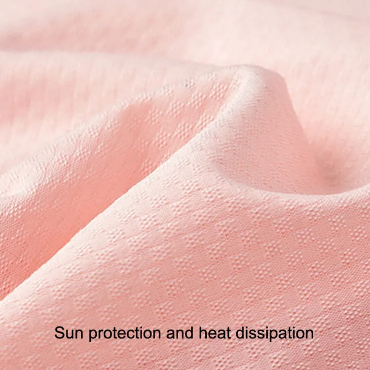 Free Code Summer Sunscreen Anti-ultraviolet Ice Silk Thin Gloves(Pink)