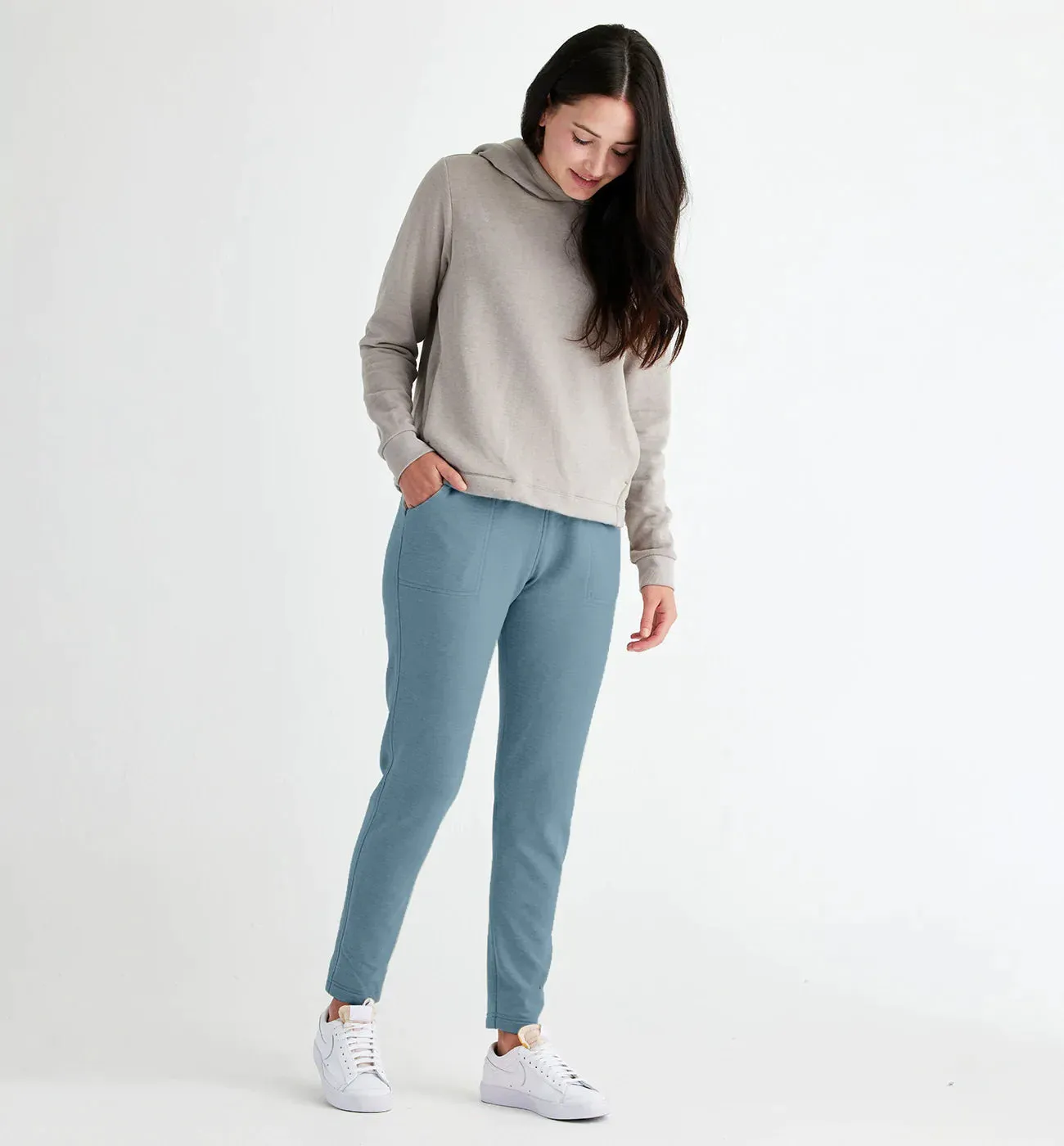 Free Fly W Bamboo Fleece Lounge Pant STORMY SEA