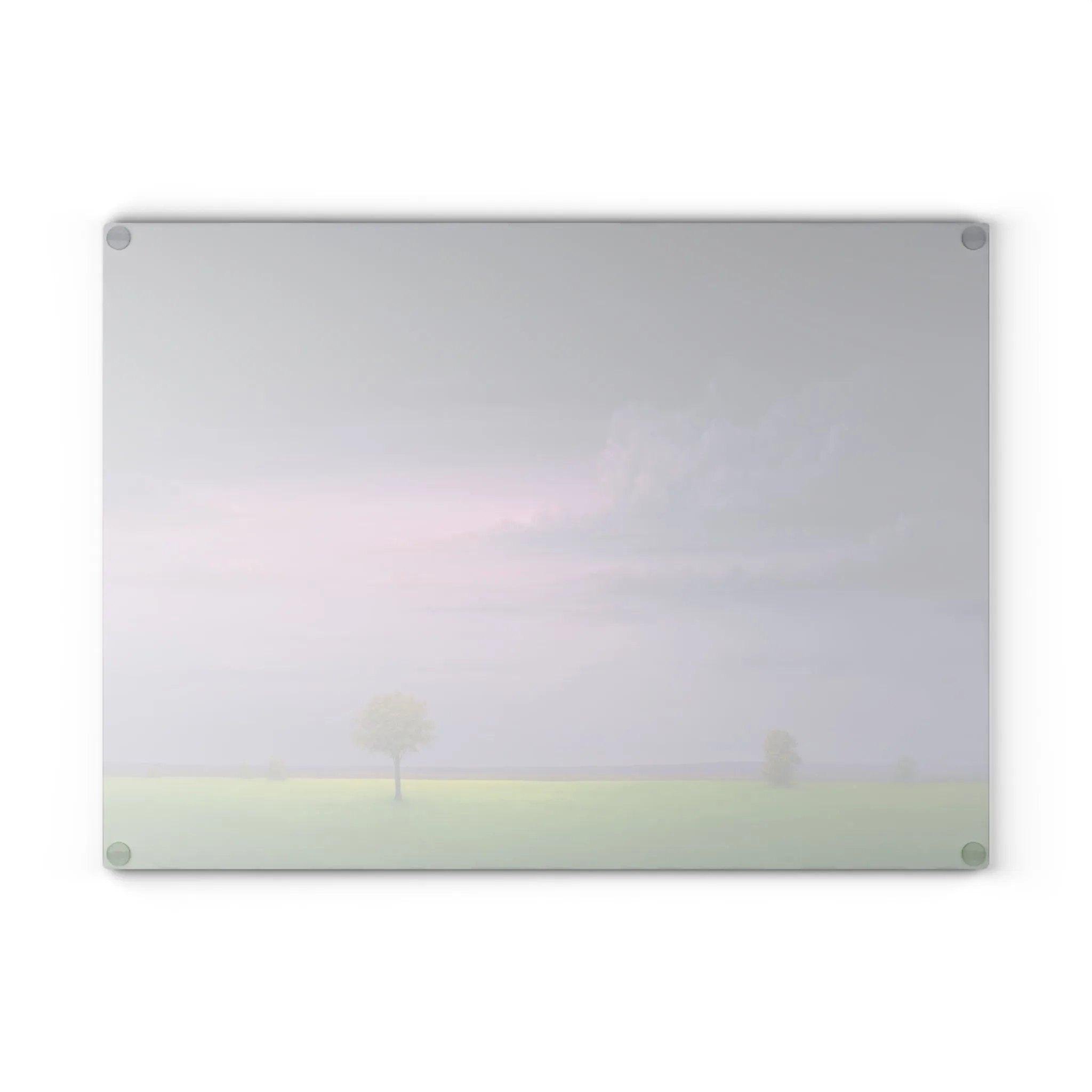 Gail Descoeurs: "Here and Now" - Glass Cutting Board