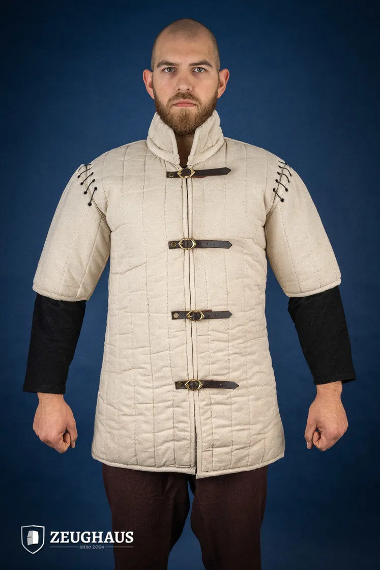 Gambeson With Removable Laced Arms Nature