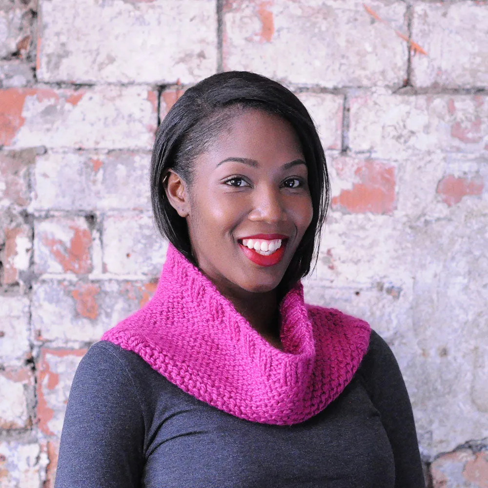 Garter Stitch Cowl Pattern