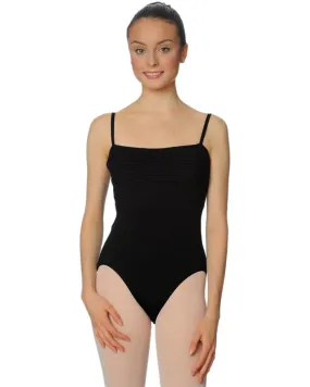 Gaynor Minden Gala Pleated Camisole Leotard - Womens