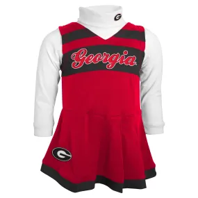 Georgia Bulldogs Kids Cheerleader Outfit