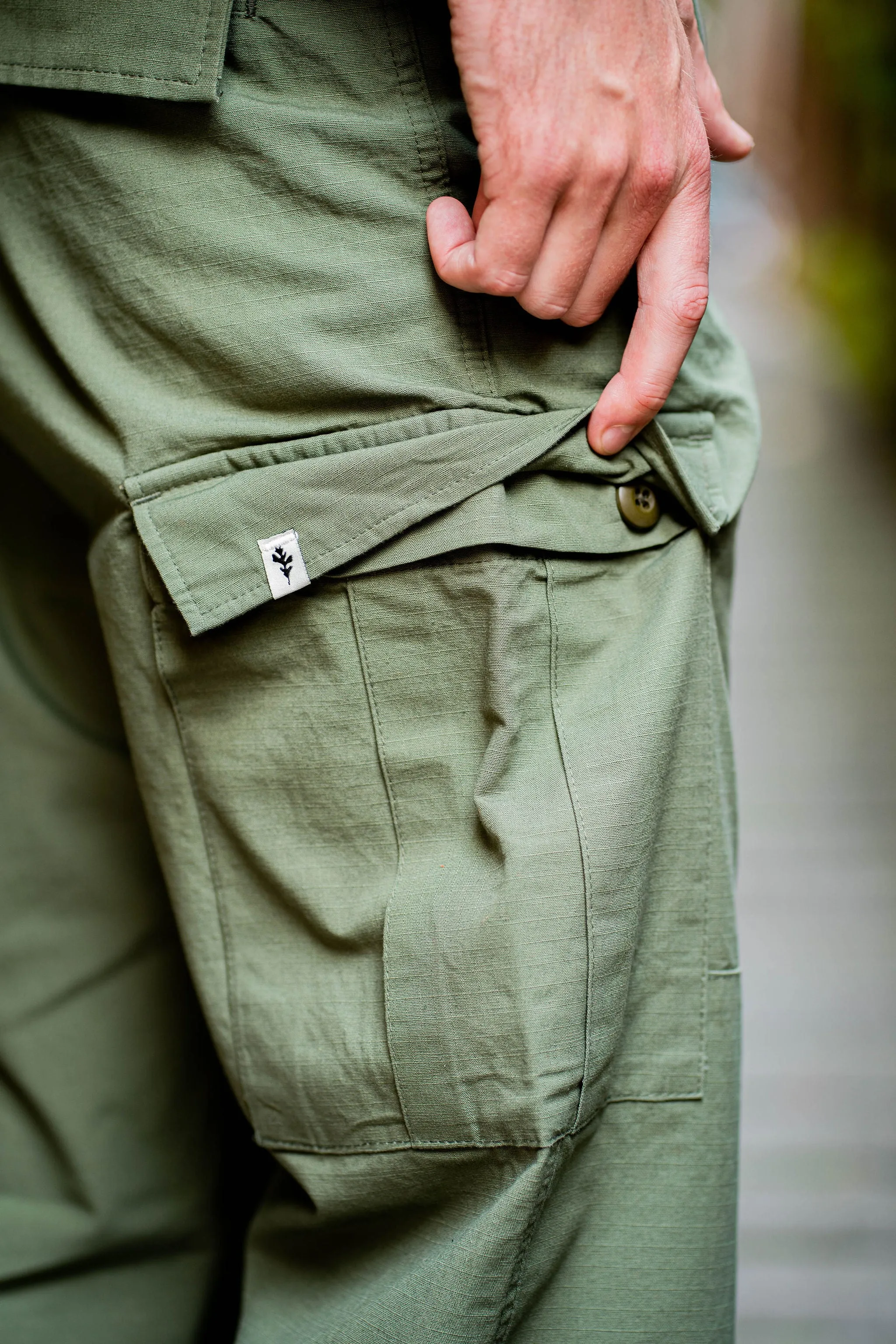 Ginew Cargo Pant - Green