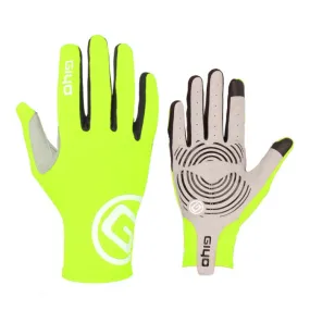 GIYO S-02 Bike Riding Long-finger Gloves, Size:XL(Fluorescent Yellow)