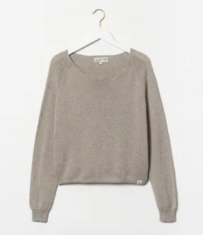 Good Basics Women's Cropped Raglan Pullover