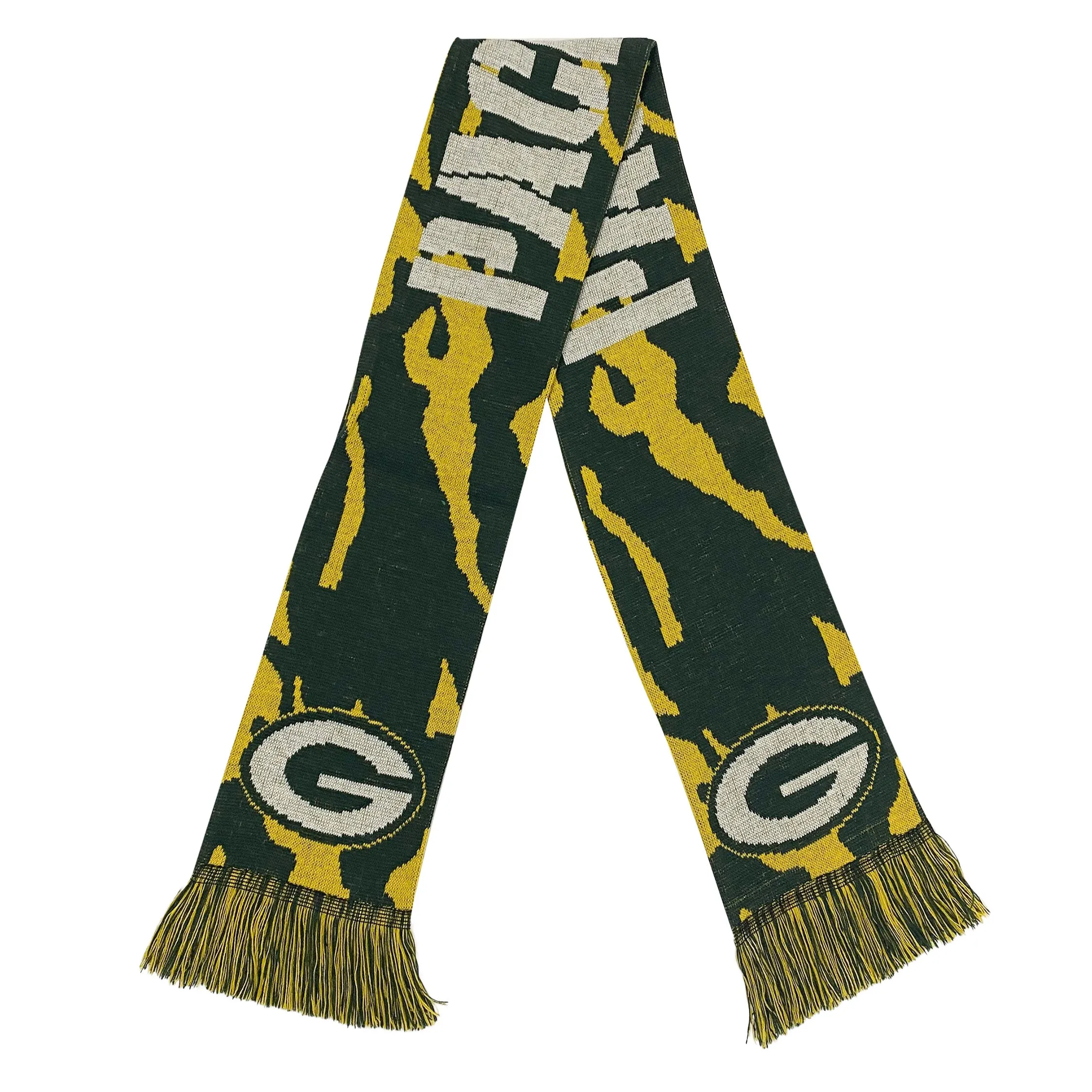 Green Bay Packers Tonal Camo Scarf