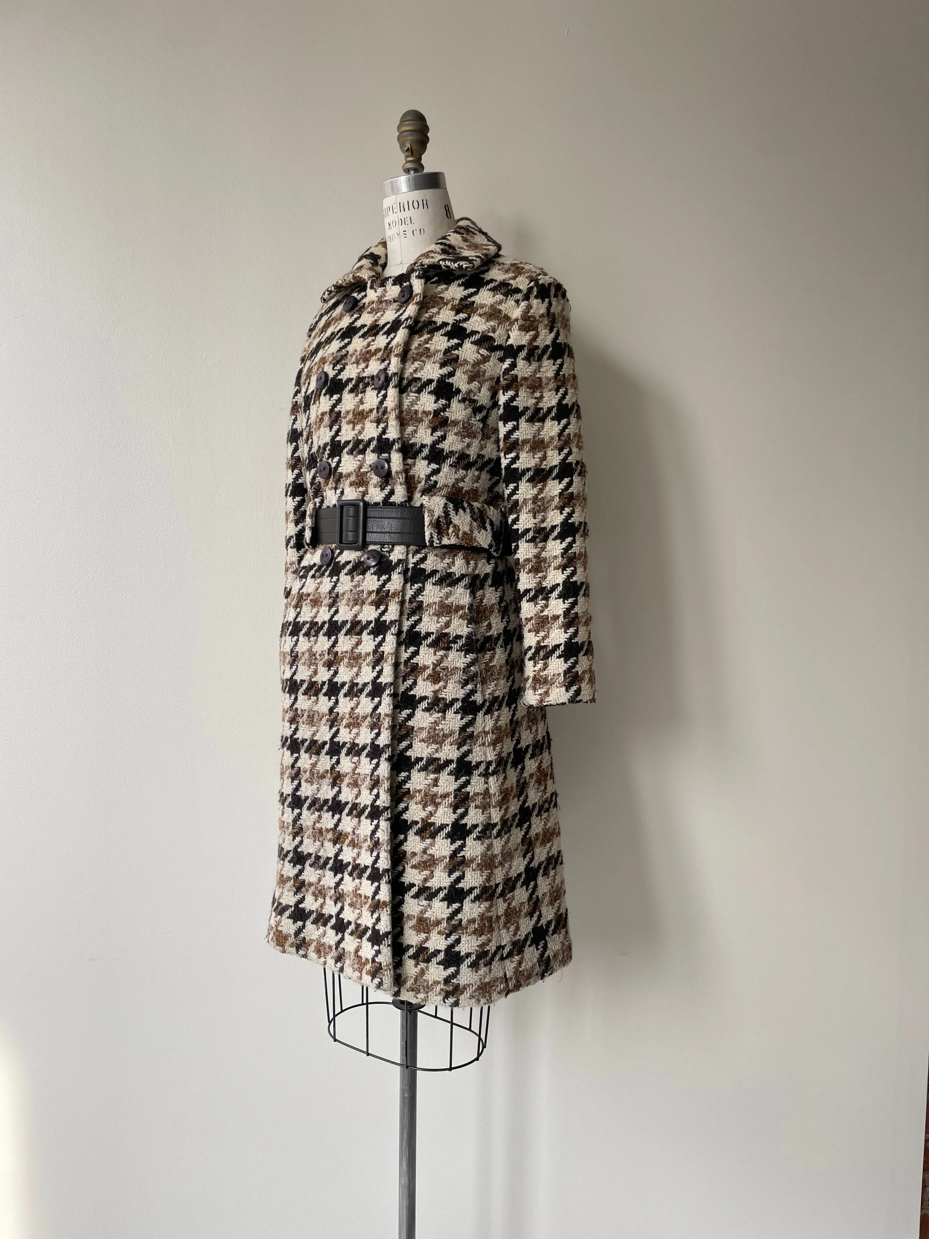 Guinness Houndstooth Coat | 1960s