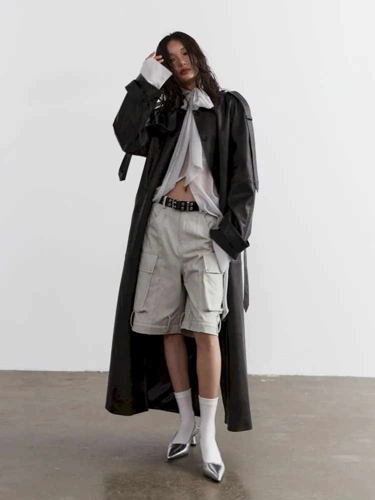 Heavyweight Extra Long Trench Coat【s0000007259】