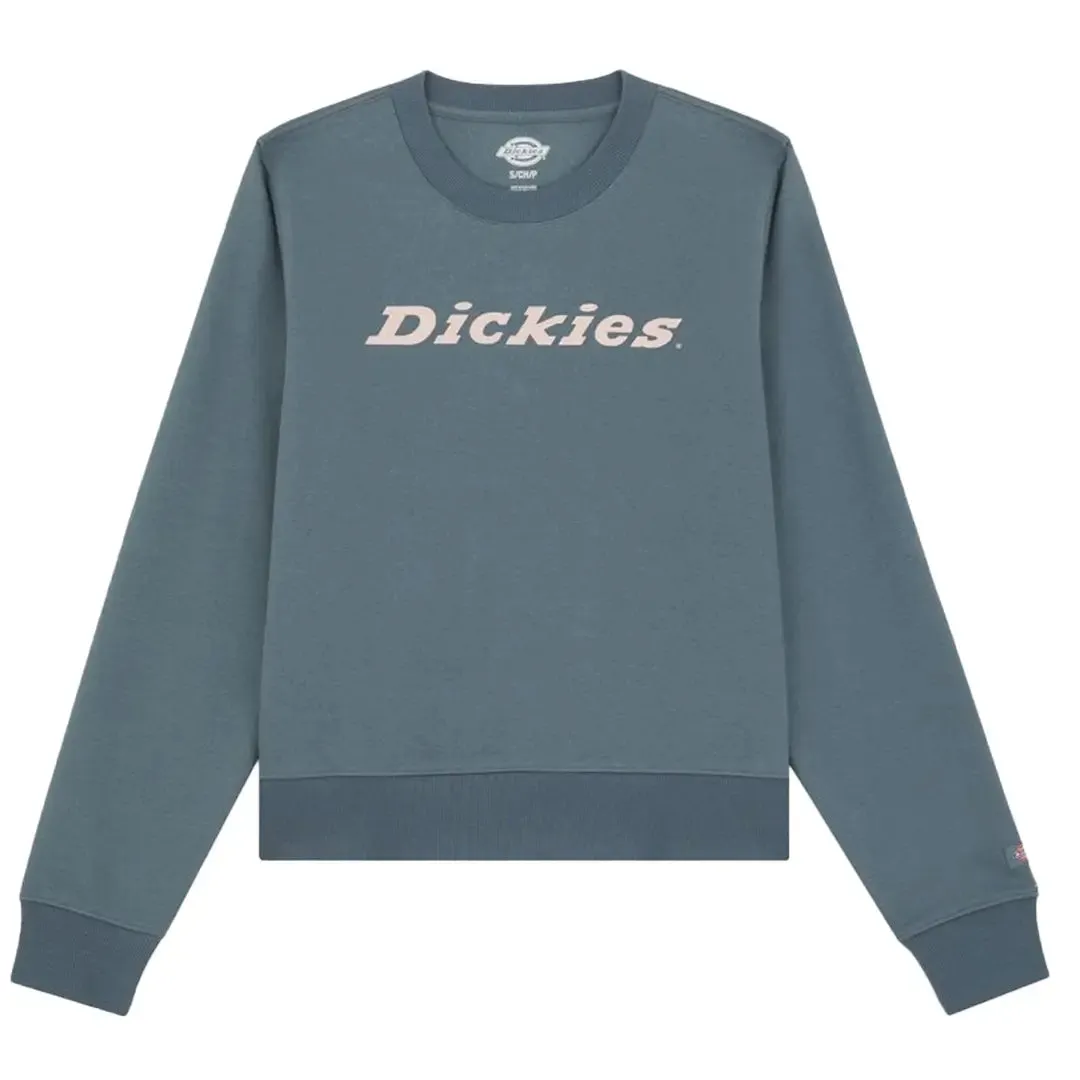 Heavyweight Wordmark Crew Fleece - Stormy Weather by Dickies