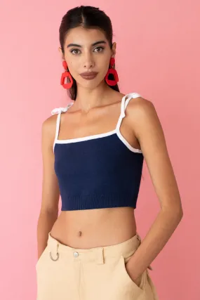 Hello Sailor Crop Camisole