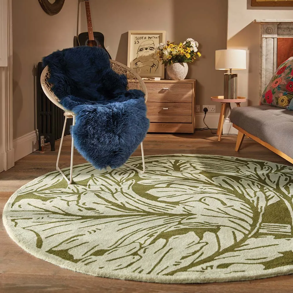 Heritage Floral 2 Rug Moss