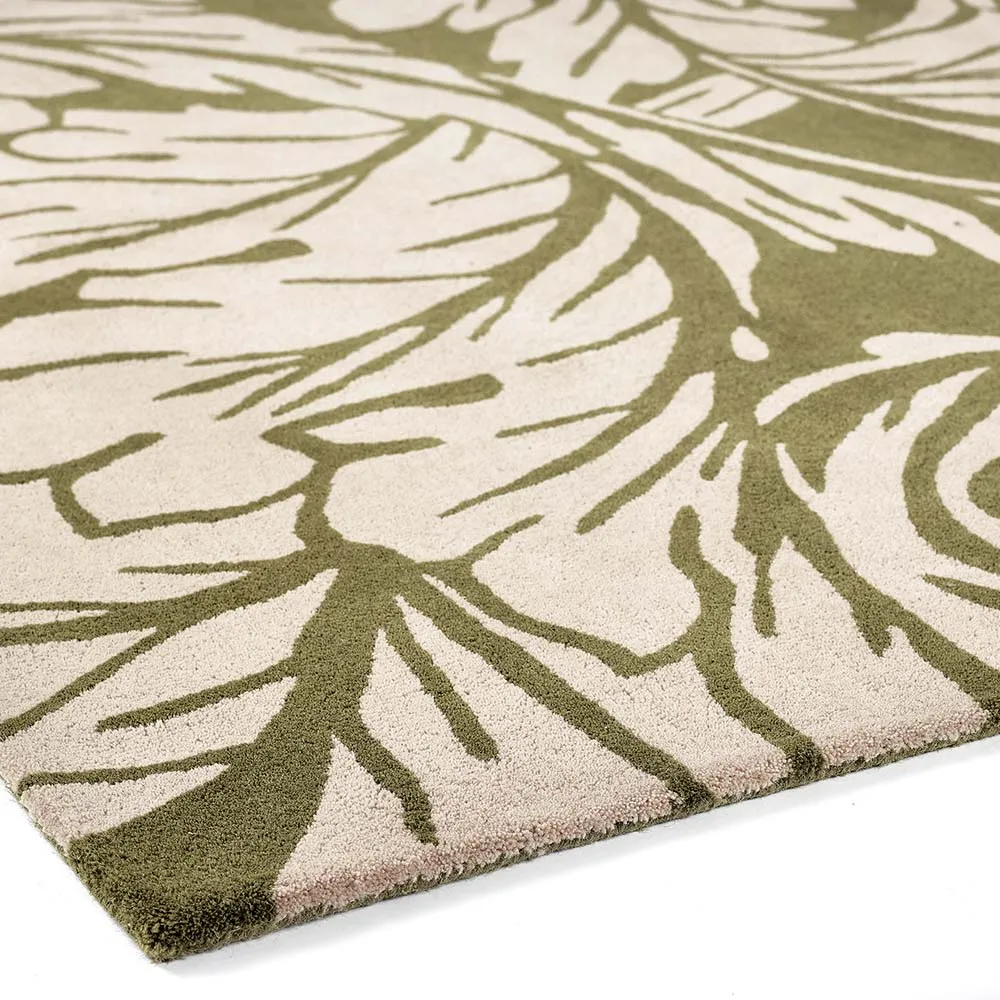 Heritage Floral 2 Rug Moss