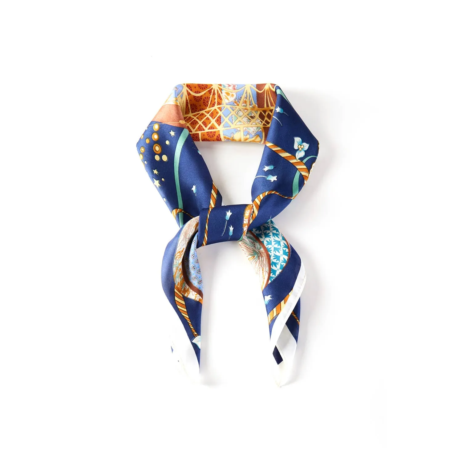 Hot Air Balloon Print Scarf