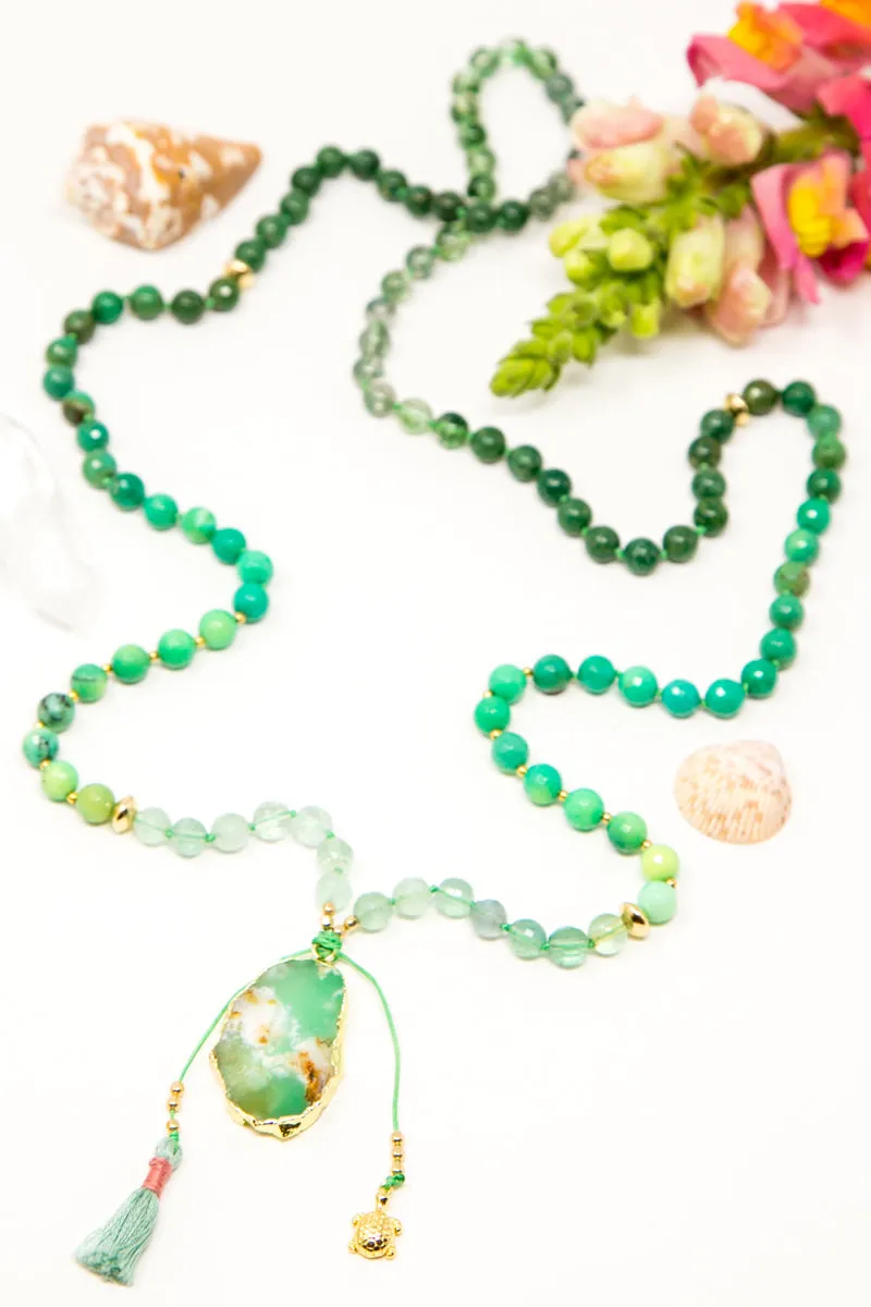 I Am Calm   Patient Mala Necklace