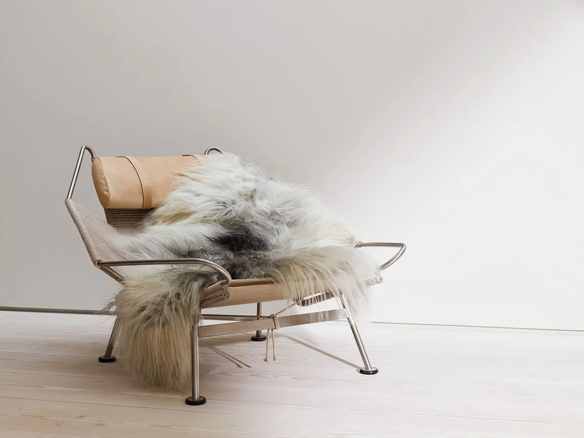 Icelandic Sheepskin | Long Wool | 90 cm