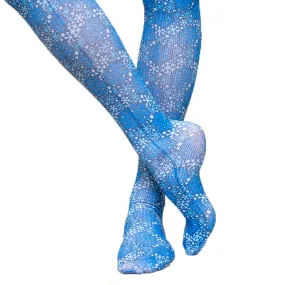 Icey Indigo - Compression Scrubs Socks