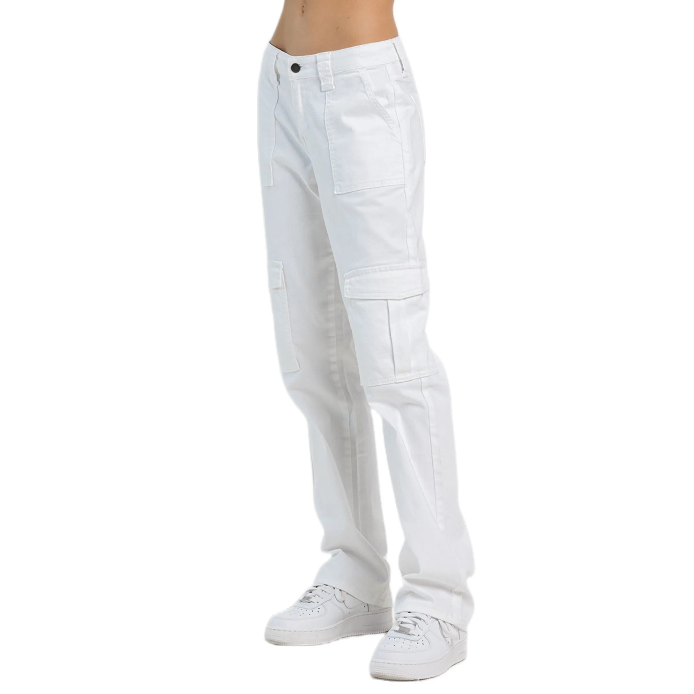 Jelly Jeans White Straight Cargo Pants Size 1, 3, 5, 7, 9, 11, 13