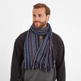 Jenkin Knitted Scarf - Multi Col Stripe