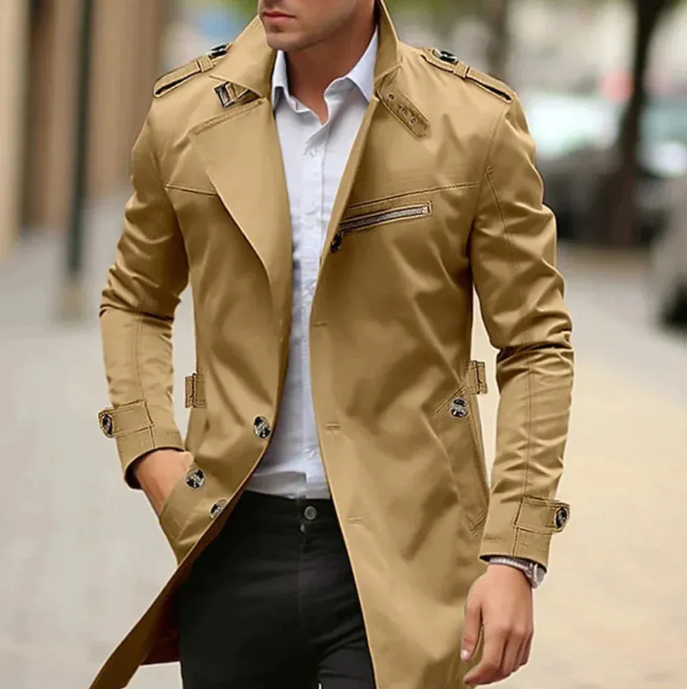 Jens | Elegant Trench Coat