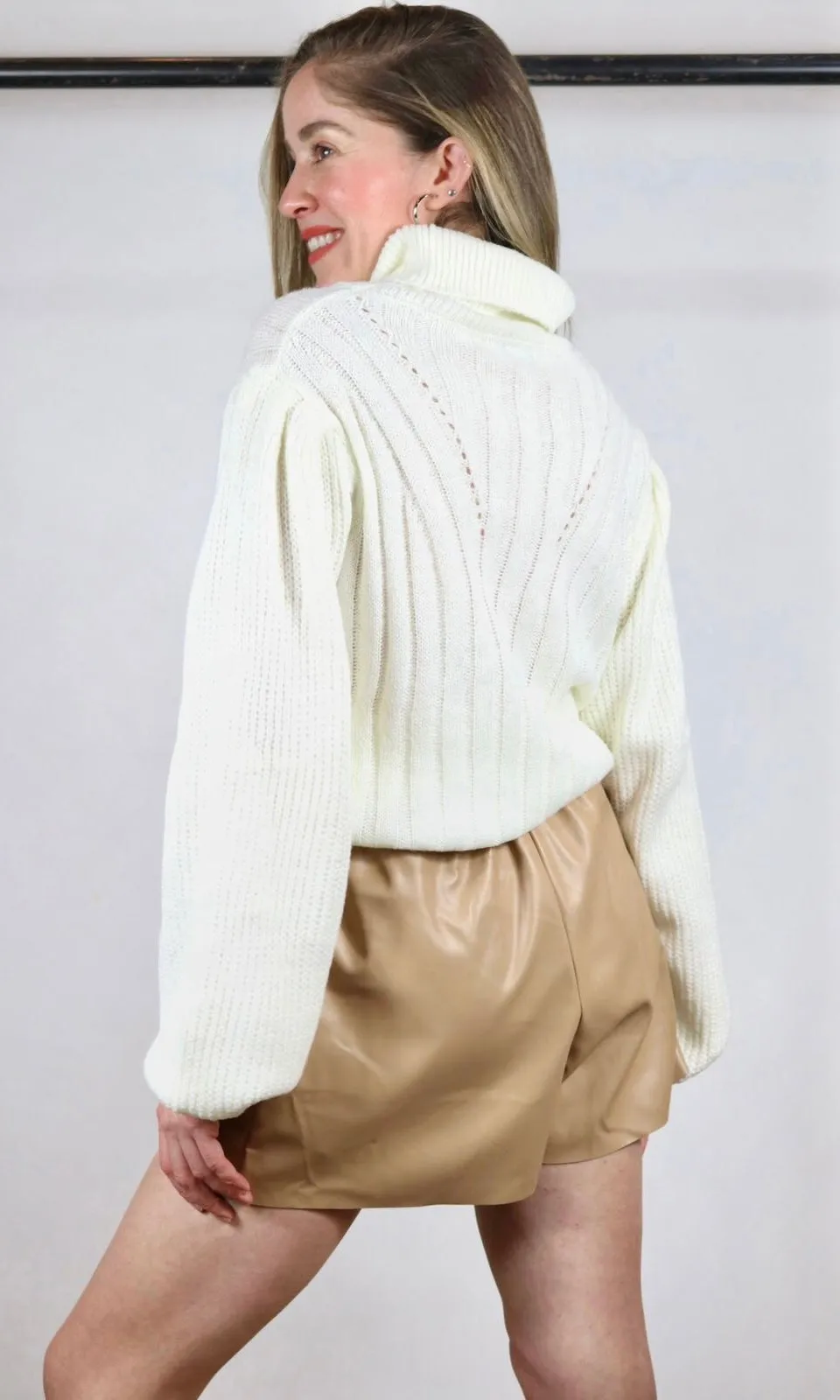 Knit Turtle Neck Sweater