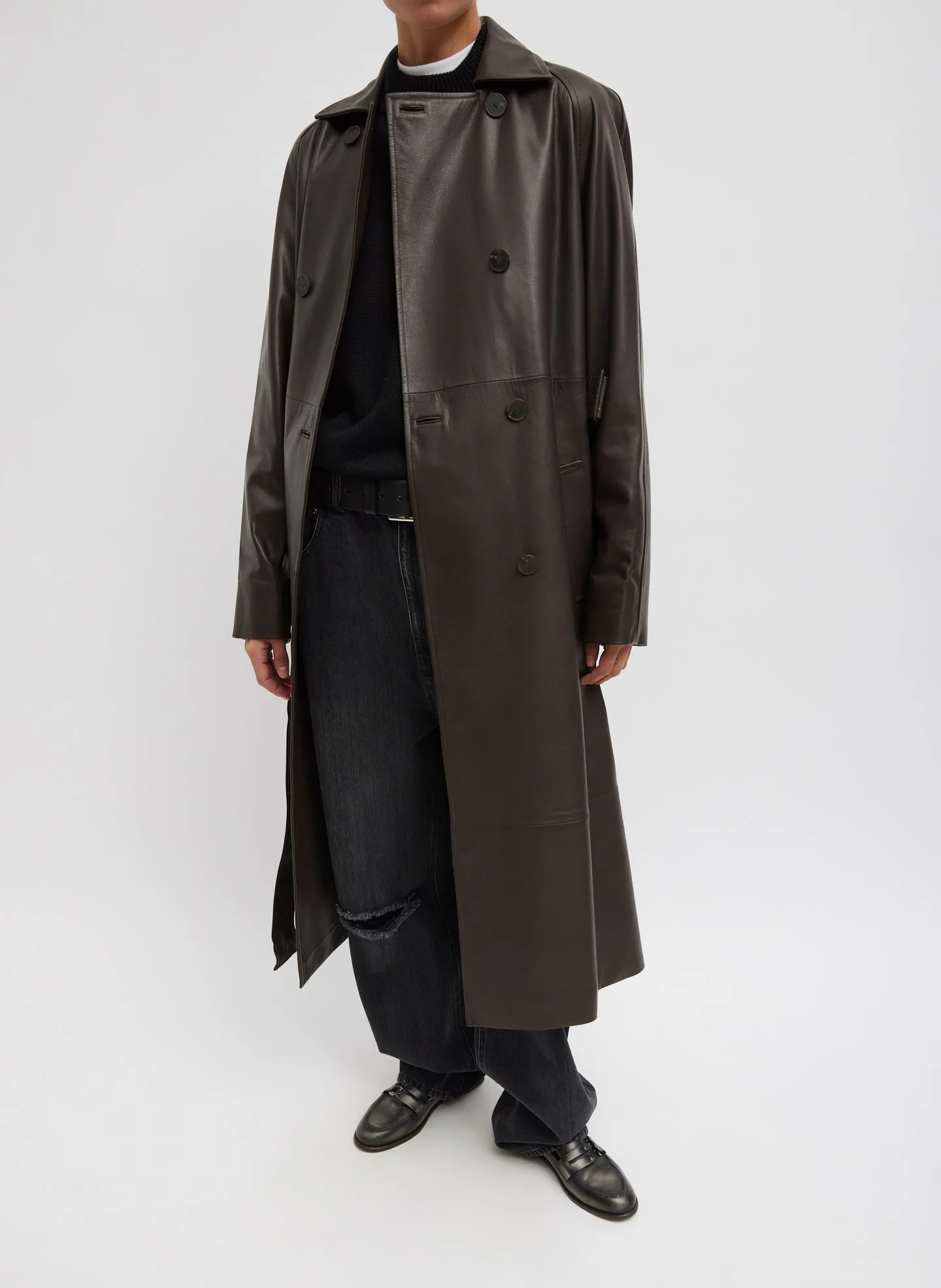 Leather Trench