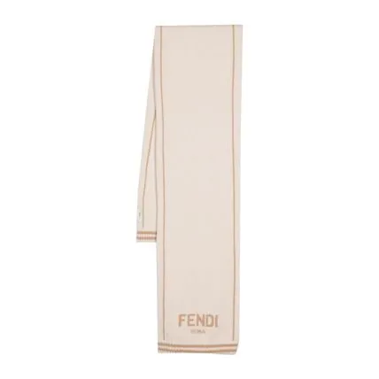 Linen Fendi Roma Knitted Scarf