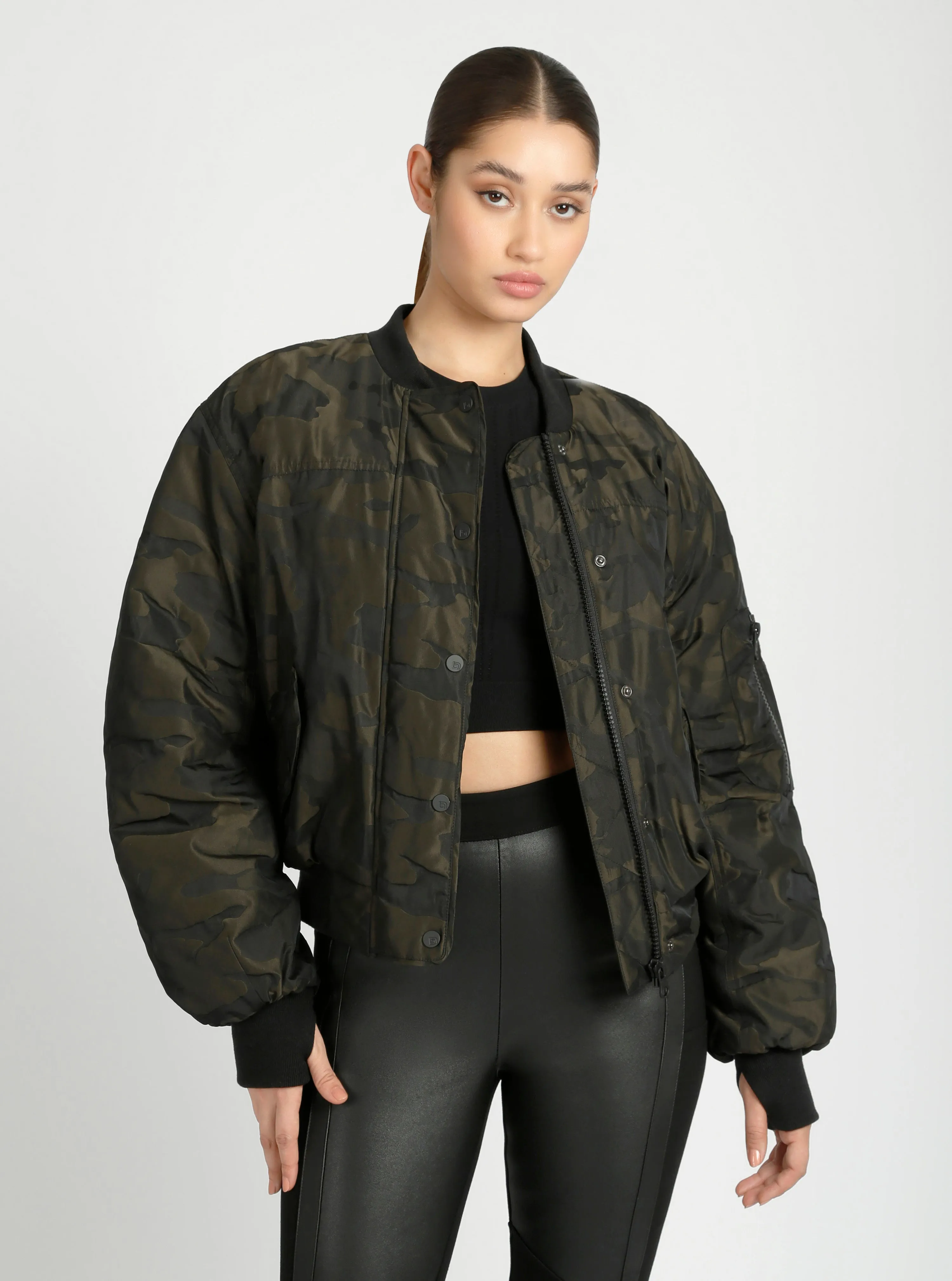 Logan Camo Bomber