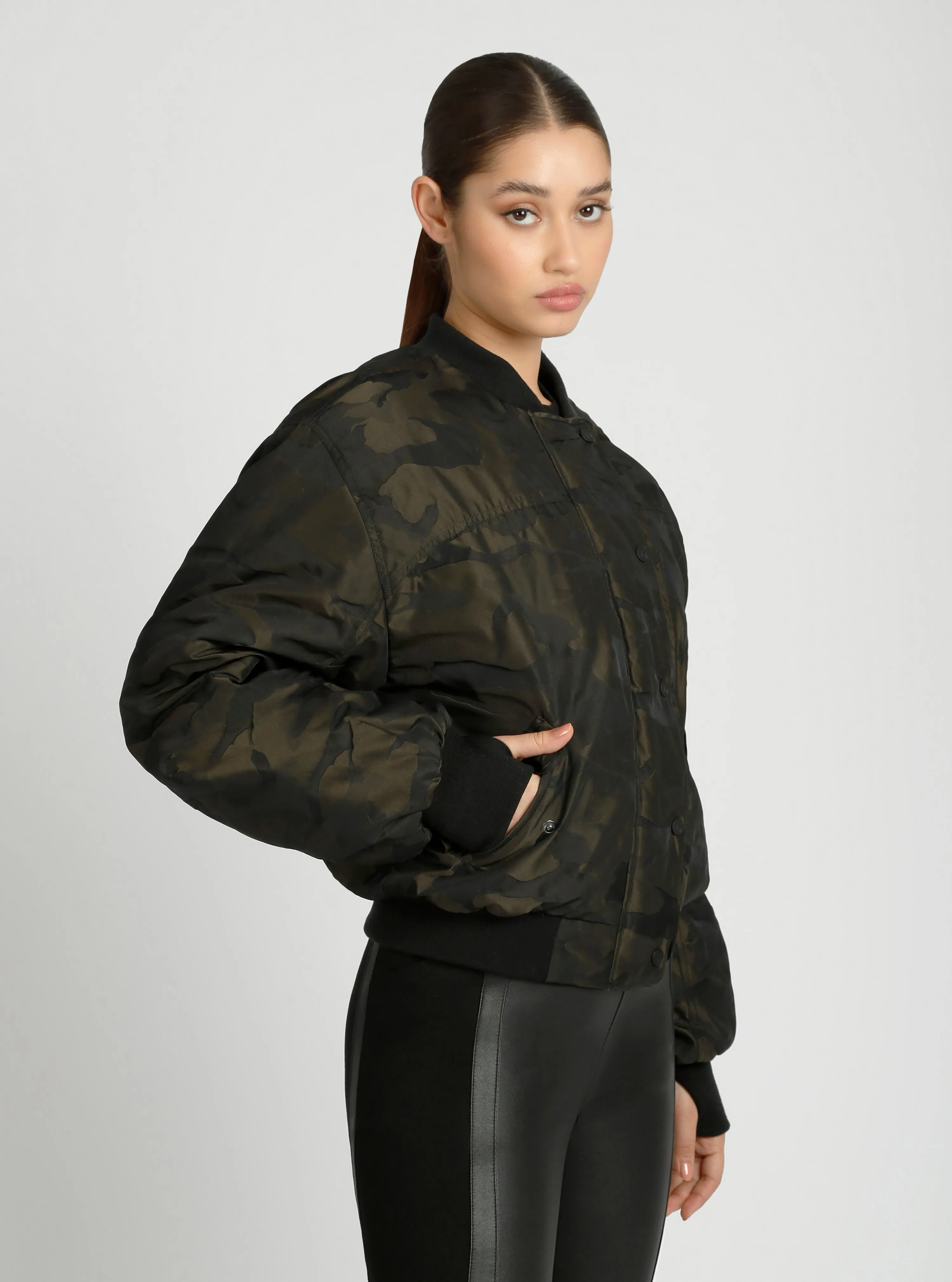 Logan Camo Bomber