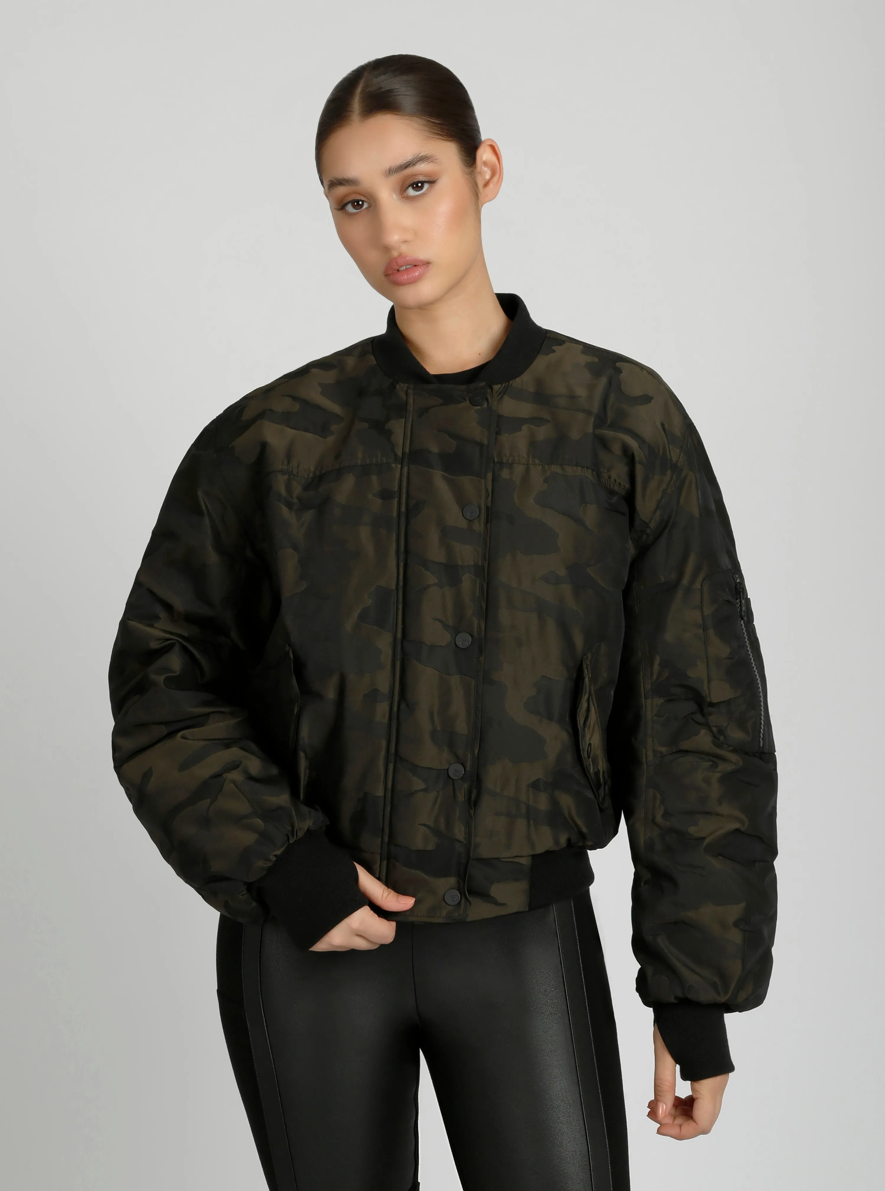 Logan Camo Bomber