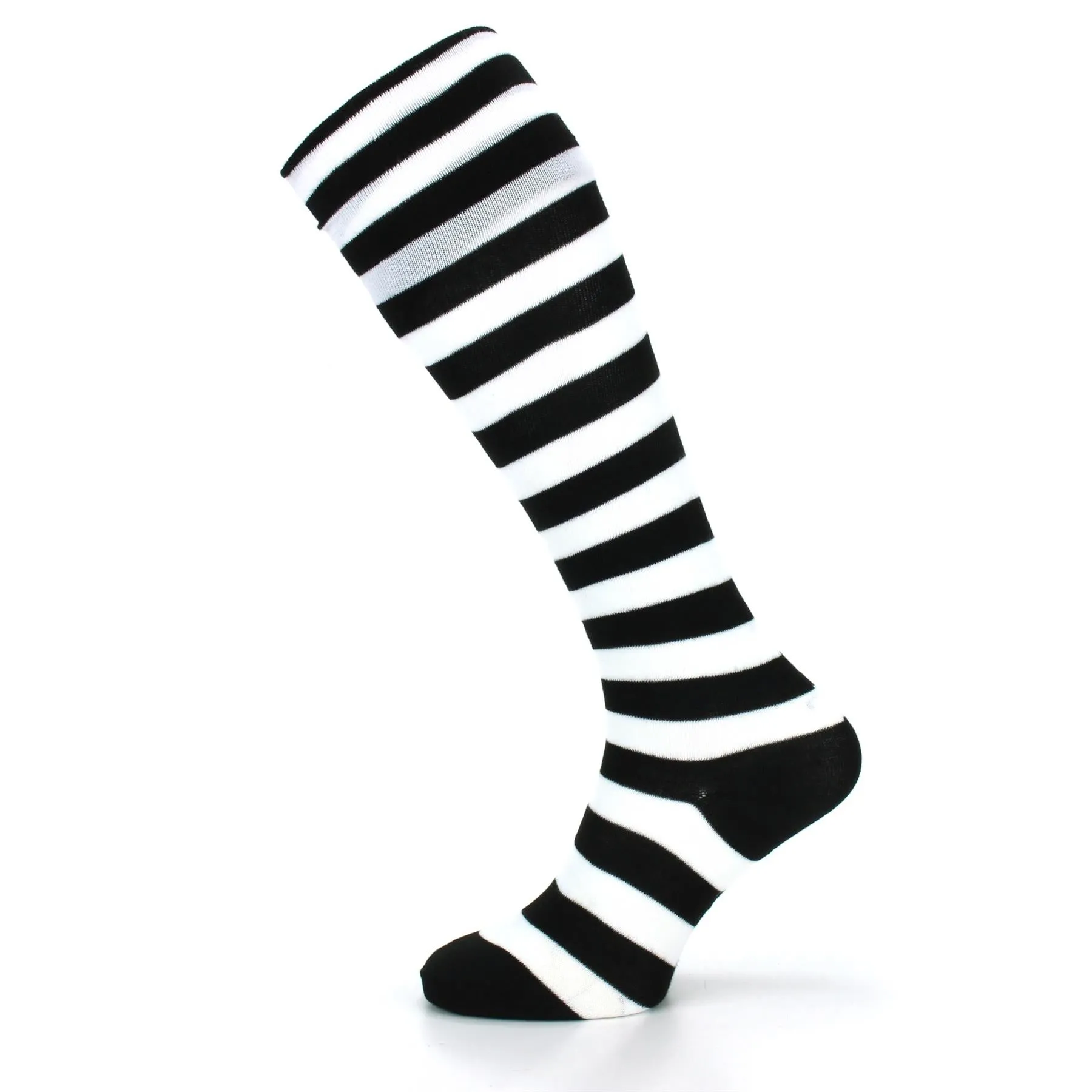 Long Knee High Striped Socks - Set 5