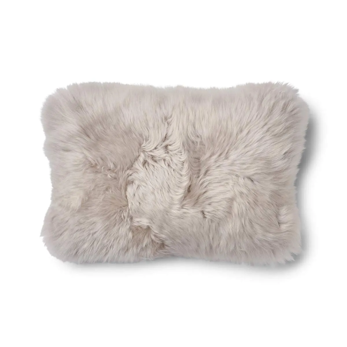 Long-Wool Sheepskin Cushion | 34x52 cm