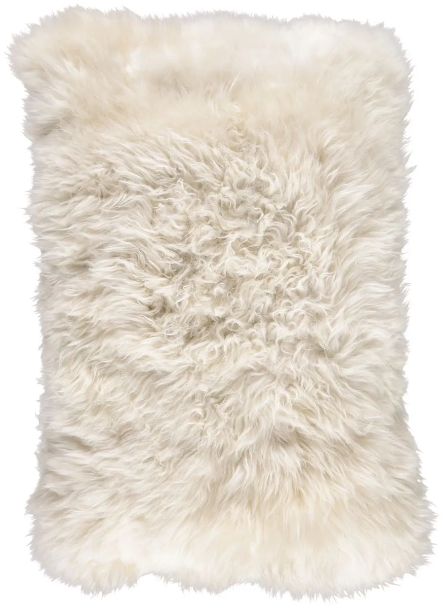 Long-Wool Sheepskin Cushion | 40x60 cm