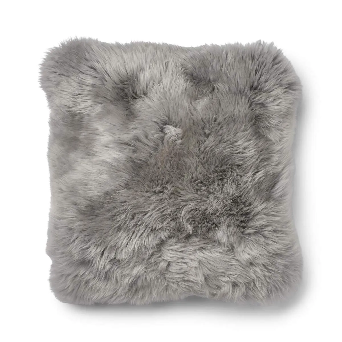 Long-Wool Sheepskin Cushion | 52x52 cm