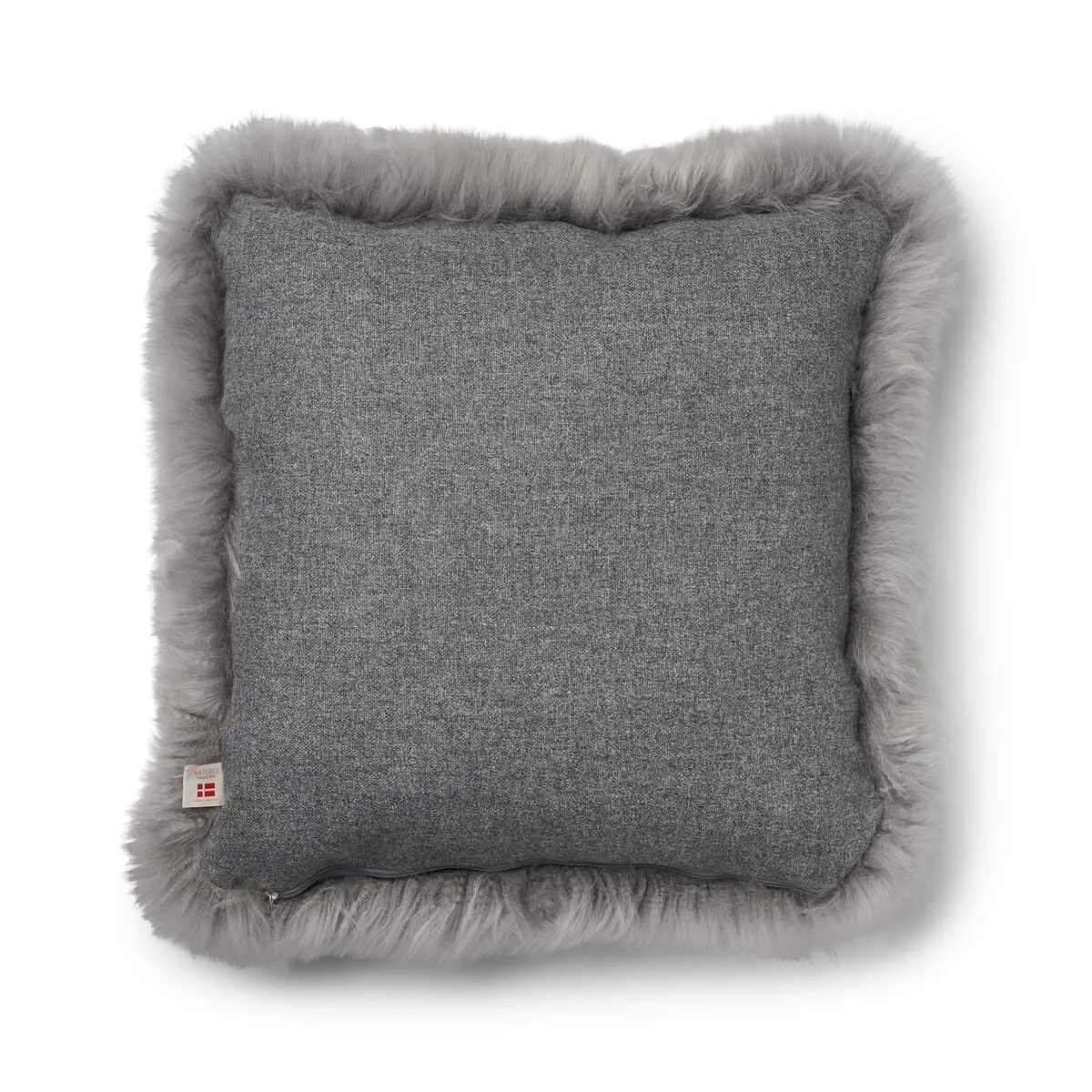 Long-Wool Sheepskin Cushion | 52x52 cm