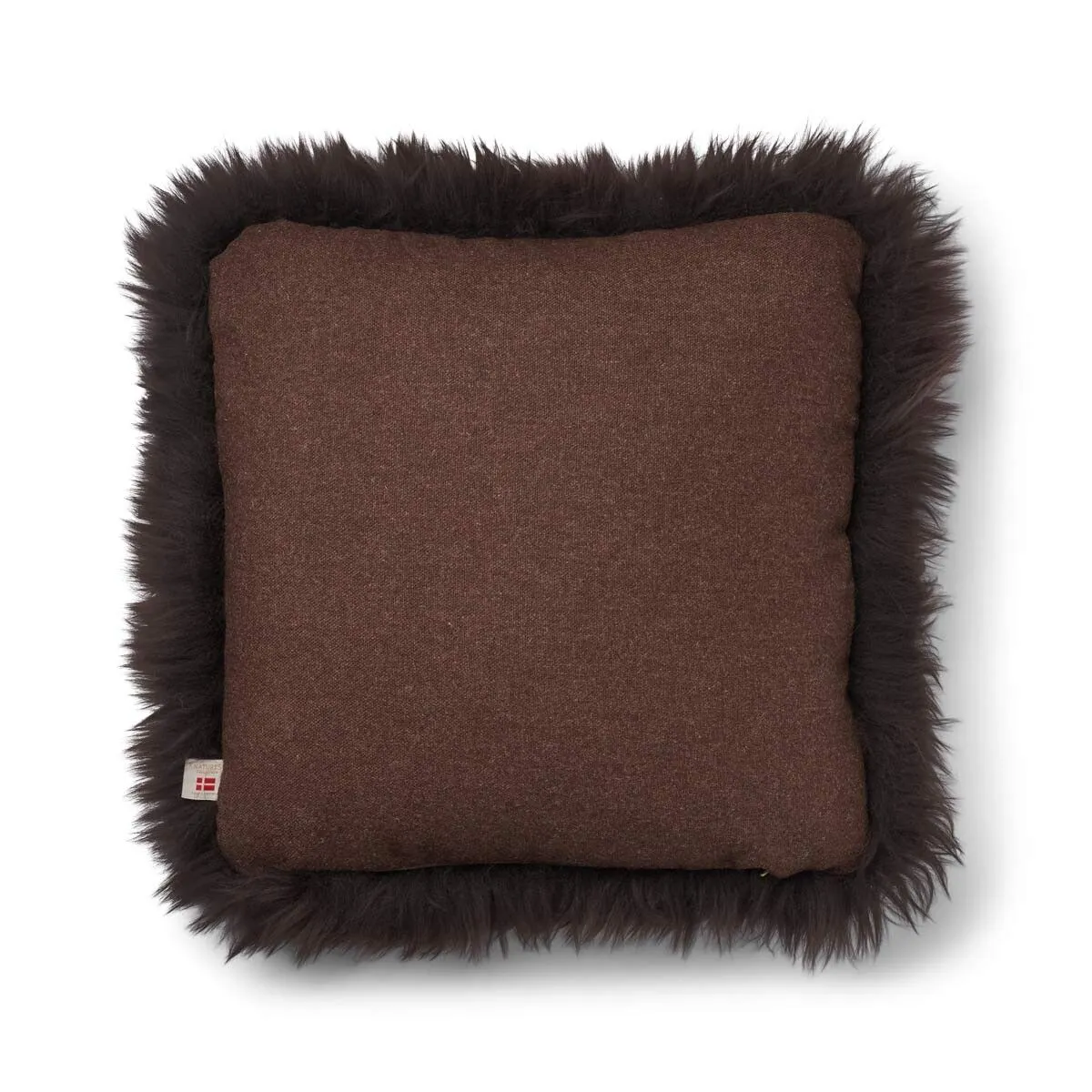 Long-Wool Sheepskin Cushion | 52x52 cm