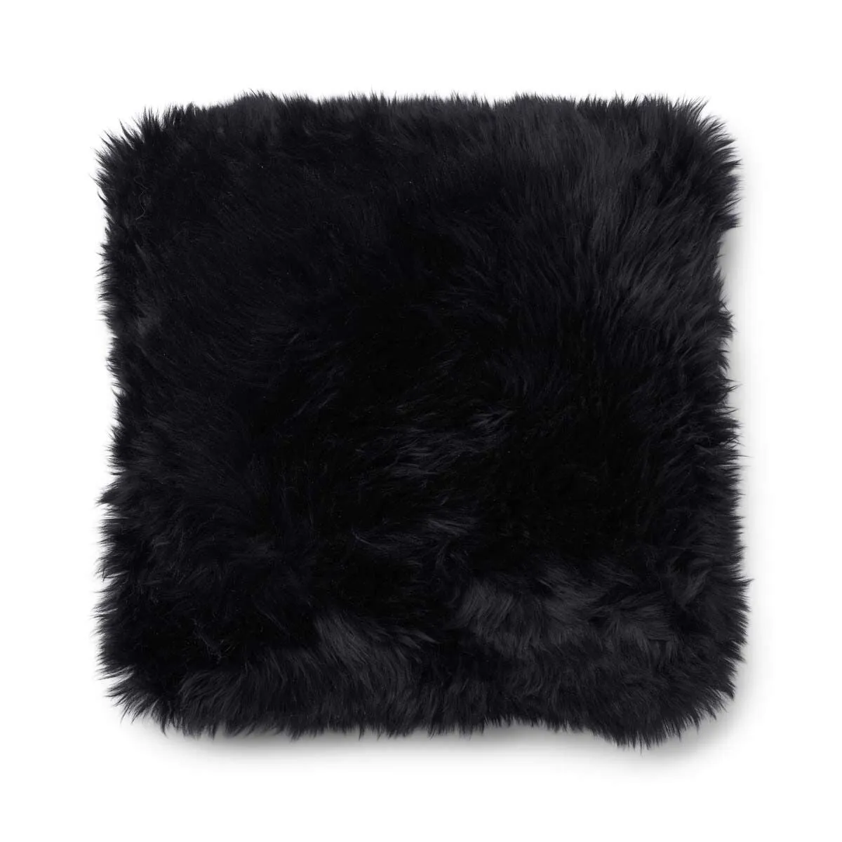 Long-Wool Sheepskin Cushion | 52x52 cm