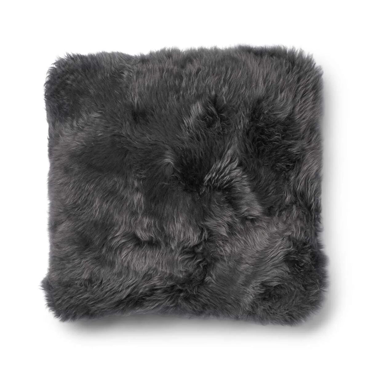 Long-Wool Sheepskin Cushion | 52x52 cm