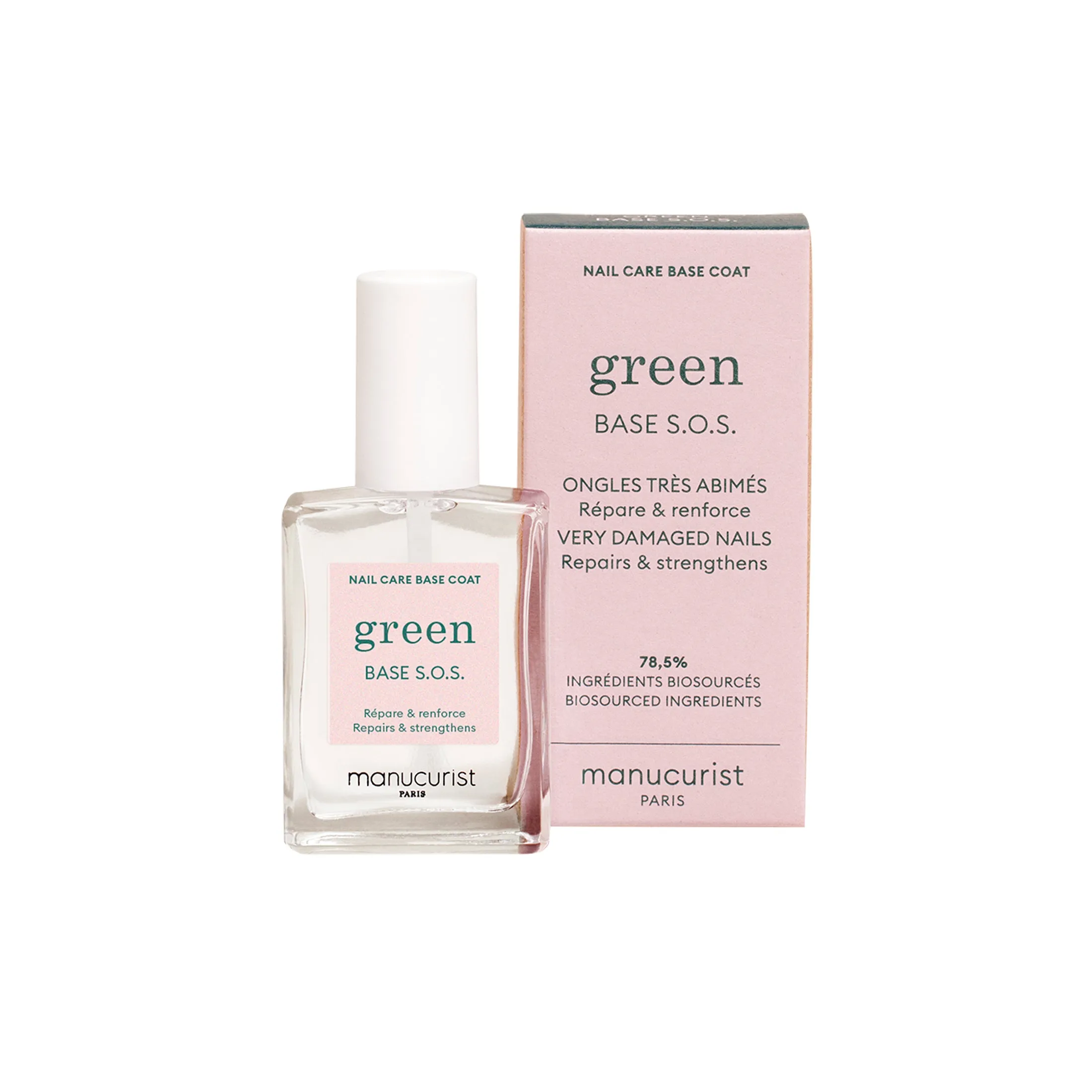 MANUCURIST - Green Nail Polish - S.O.S Base Coat