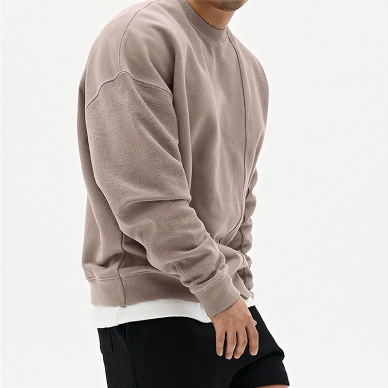 Men's Casual Pullover Crew Neck Sweater