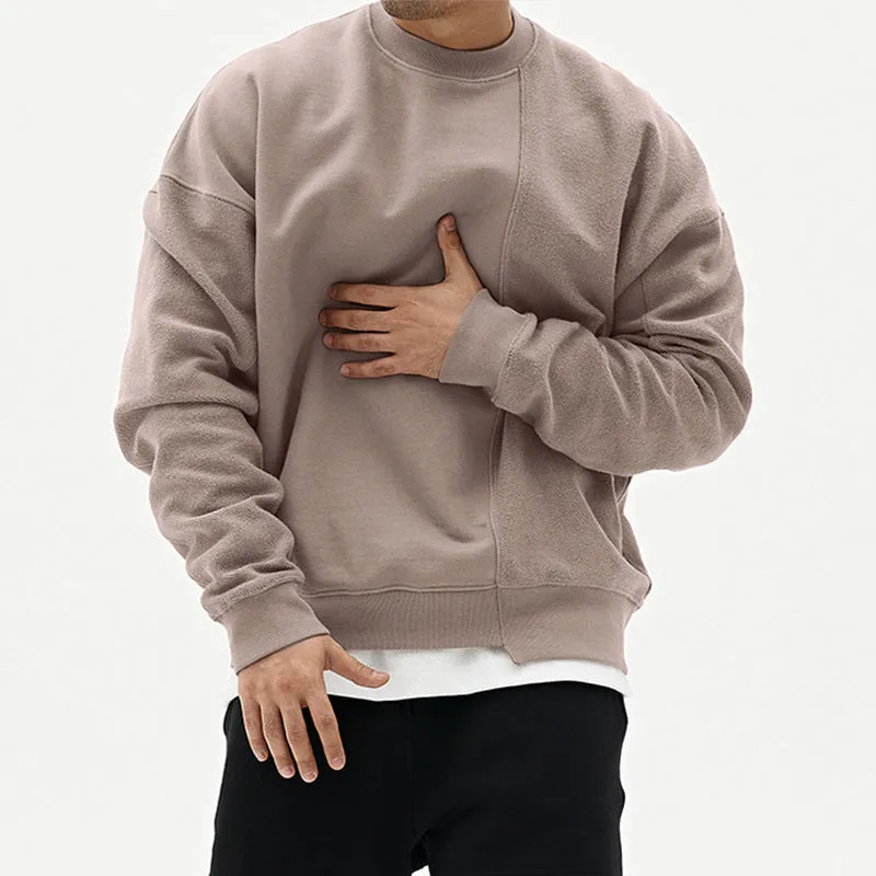 Men's Casual Pullover Crew Neck Sweater