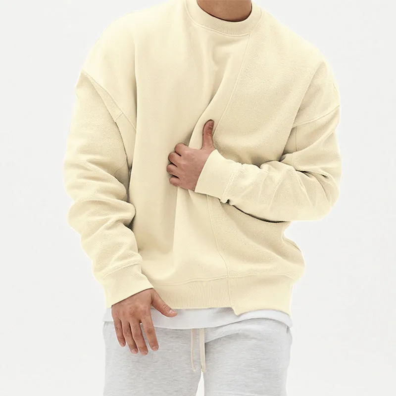 Men's Casual Pullover Crew Neck Sweater